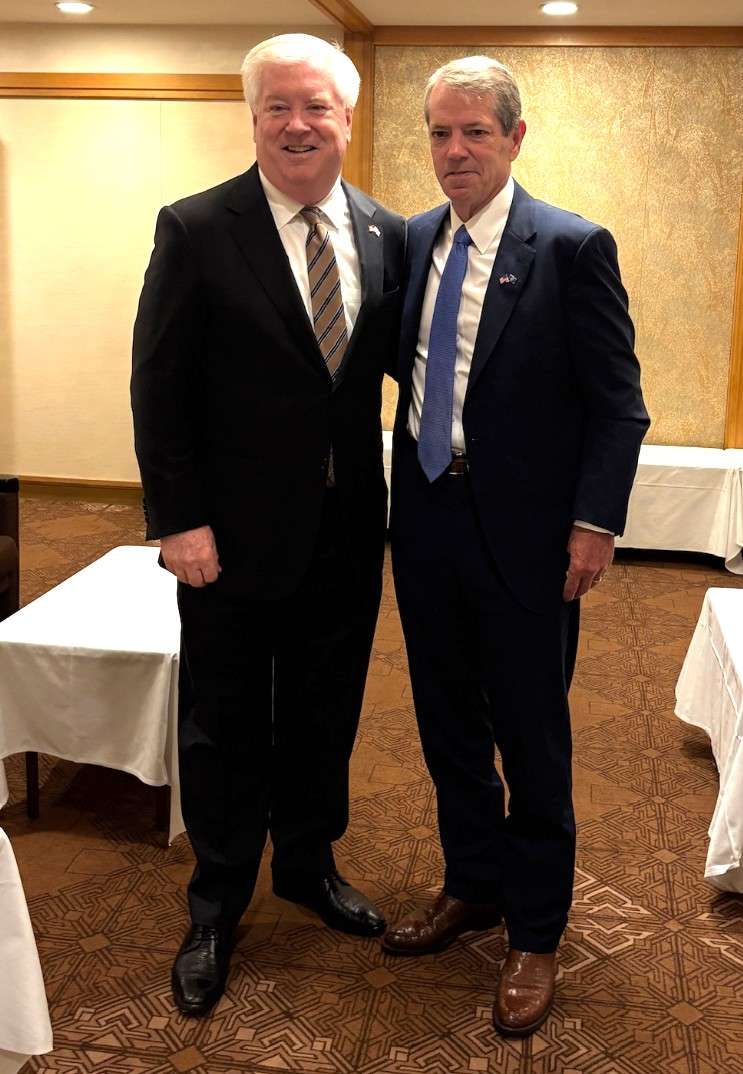 Gov. Pillen & U.S. Ambassador to Japan George Glass