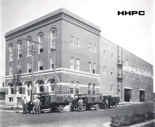 Sentney Wholesale Grocery Co. - Delivery Trucks  (C.N.  &amp;  K.E. Sentney) - 126 E. 2nd - c. 1912. Courtesy of the Conard-Harmon Collection.