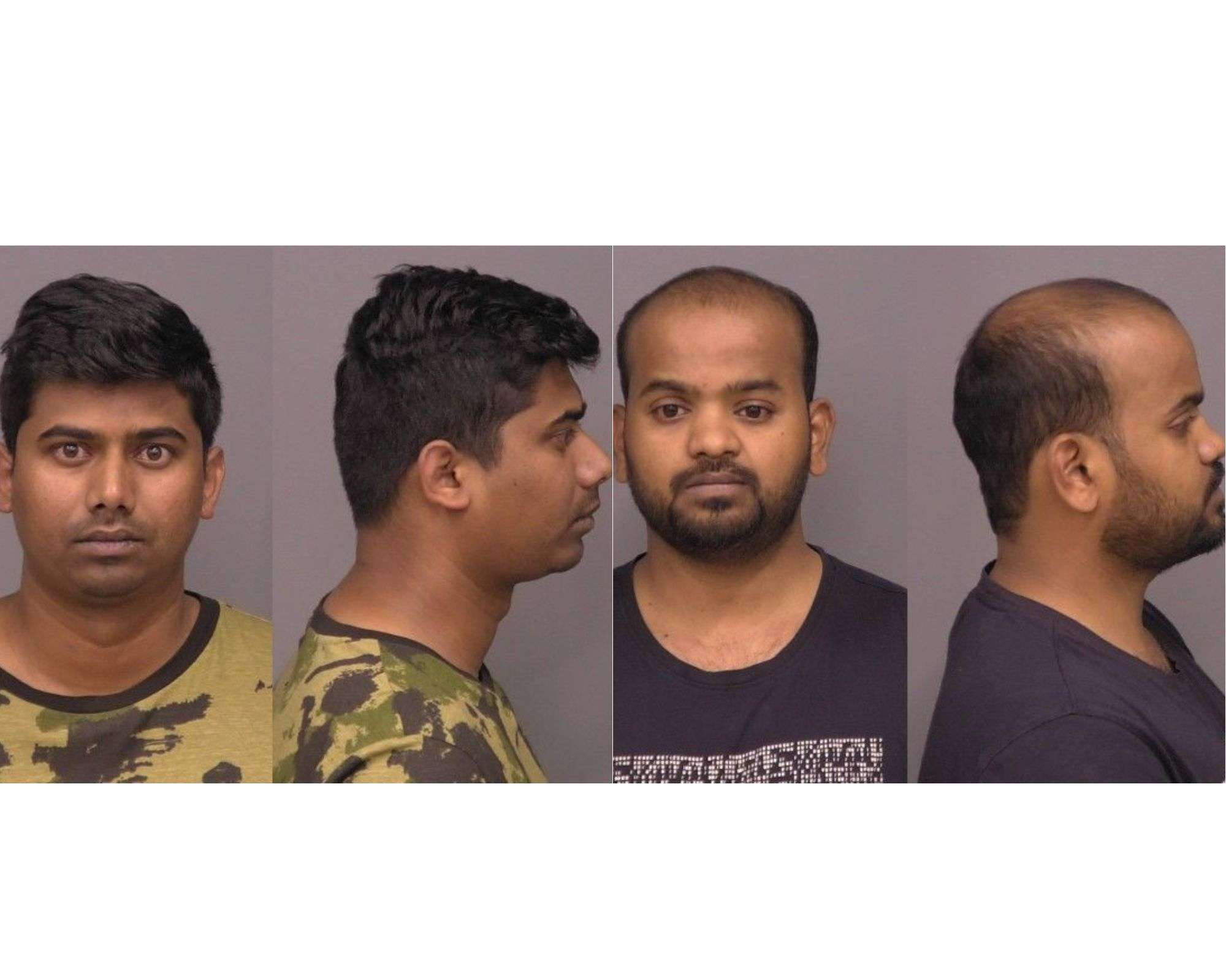 <b>From left to right</b>: Naga Teegala, 27 (Aurora, Illinois). Pruthwik Gallipally, 27 (Wheeling, Illinois). Courtesy of Saline County Sheriff's Office