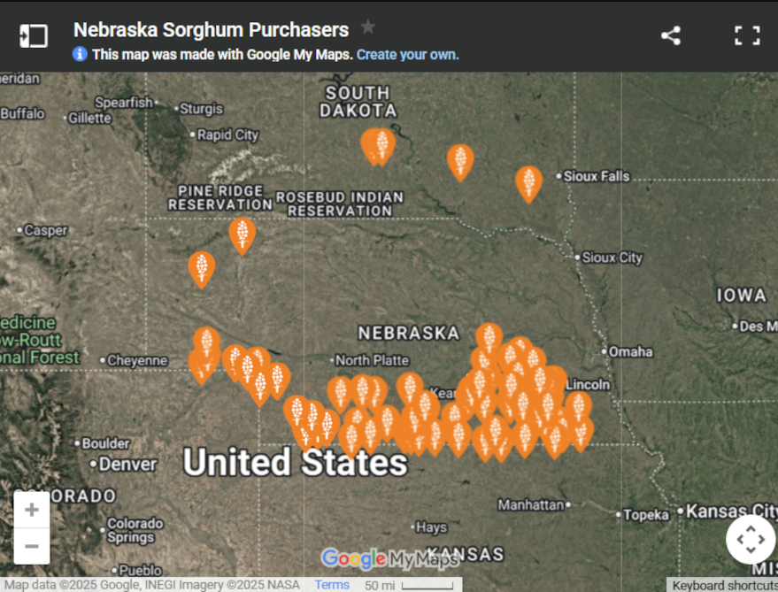 This interactive map offers a clear and user-friendly way to view delivery points and access relevant information and addresses. (Courtesy image)