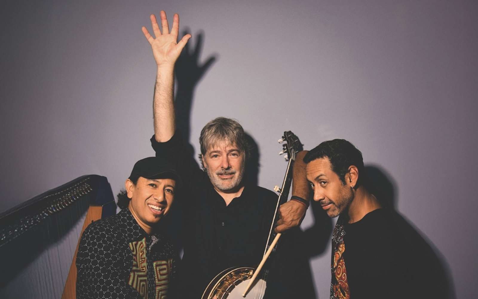 The Béla Fleck trio will perform at McCain Auditorium on Sunday, September 28, tickets are available now. Courtesy of Kansas State University