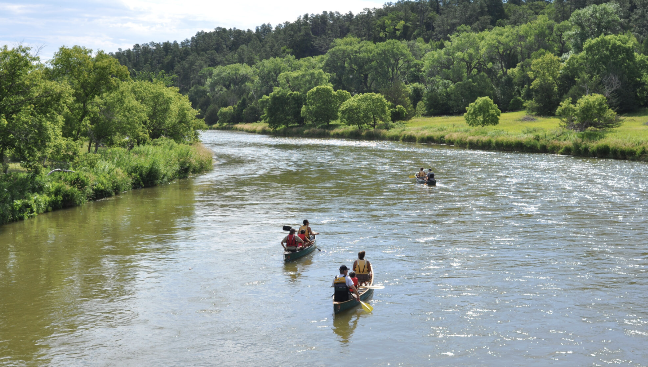 The Niobrara National Scenic River. (Courtesy of the National Park Service)