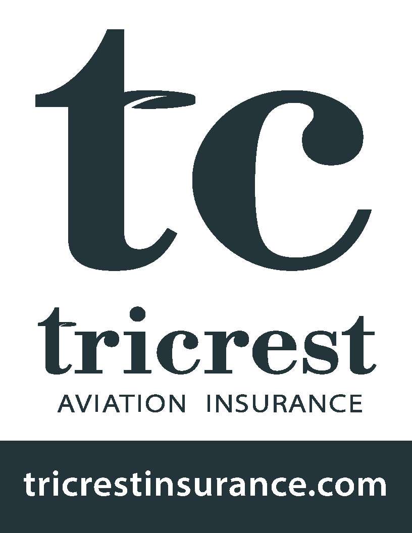 Tricrest Aviation Insurance logo. Courtesy of Salina Airport Authority