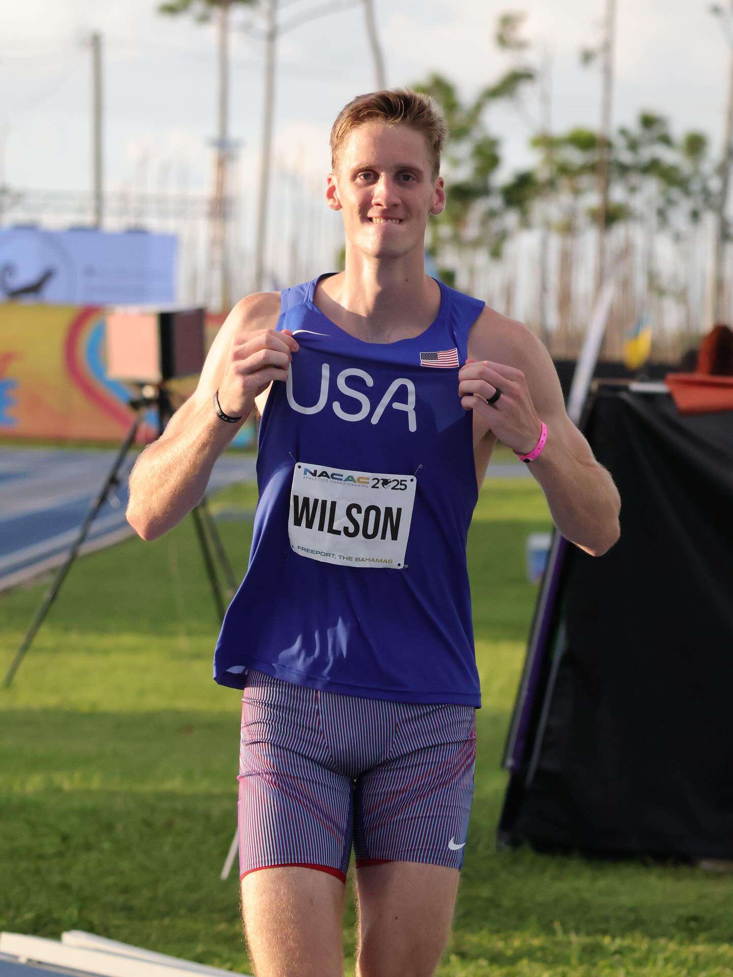 Sterling-native Tyus Wilson, representing Team USA, recently finished sixth in the high jump at the World Athletics Championships in Tokyo.