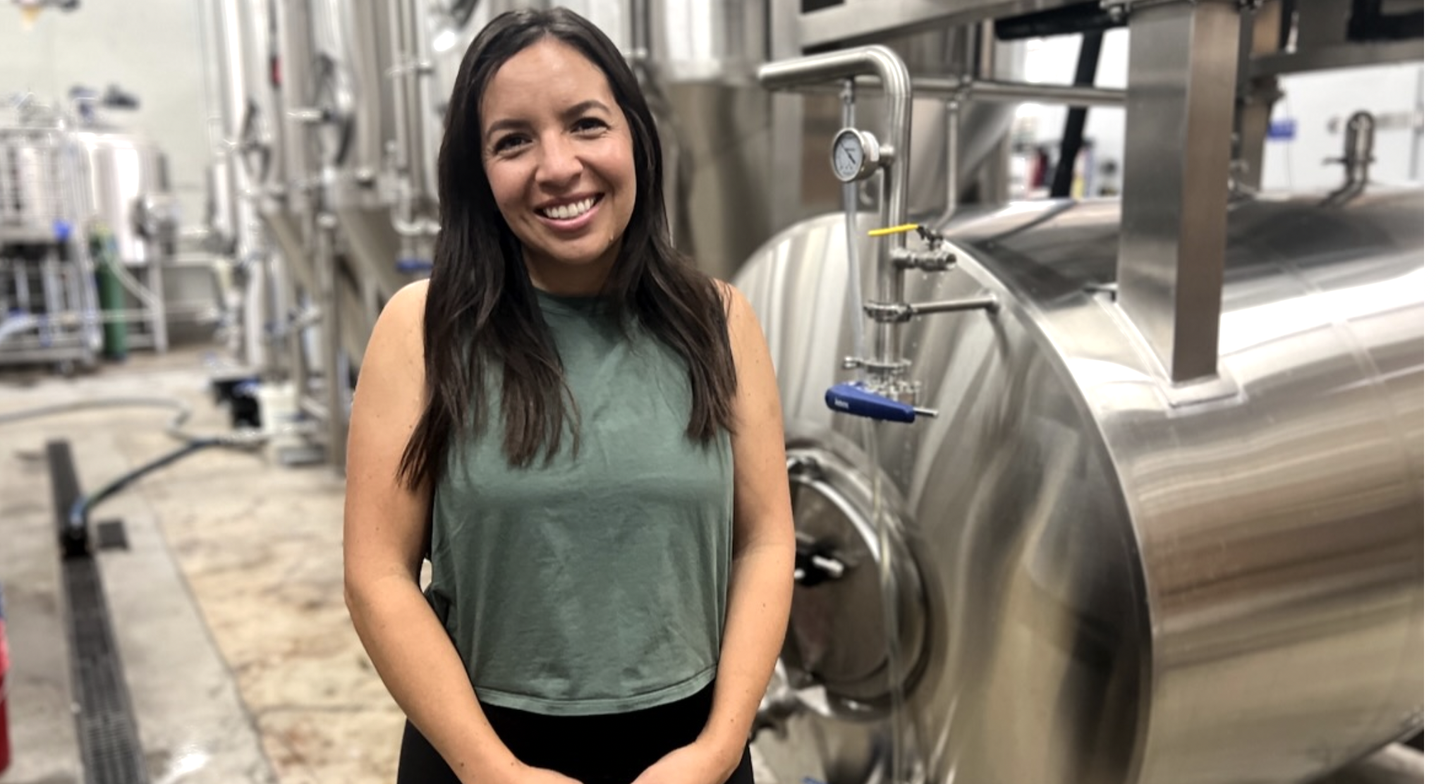 Tania Hewett-Mader, who owns Alma Mader Brewing on Southwest Boulevard with her husband, is familiar with the stress of rising health insurance premiums many businesses are facing (Suzanne King/The Beacon).