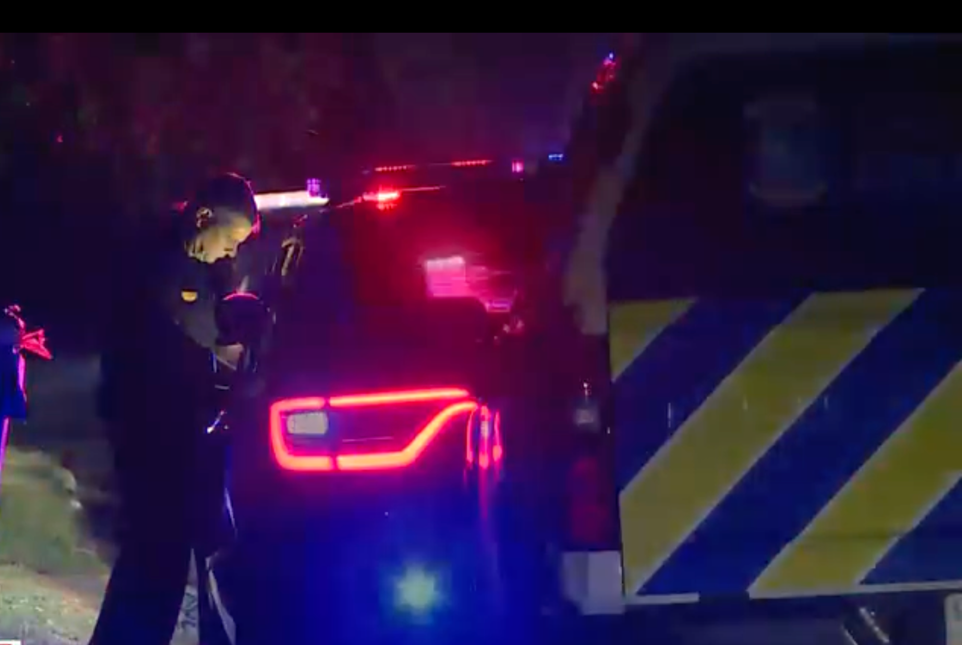 Police on the scene of the investigation-photo courtesy KWCH