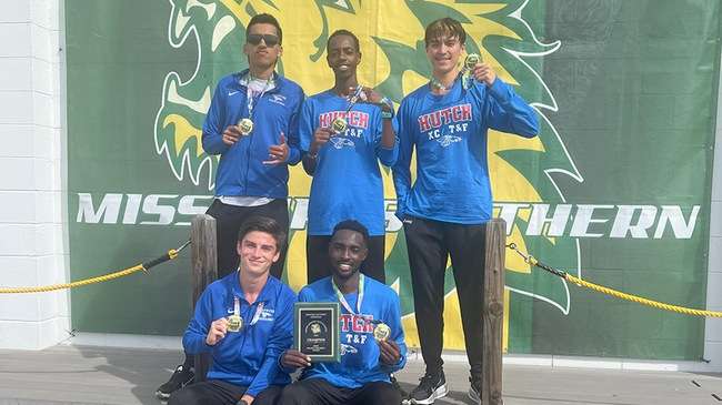 The No. 4-ranked Blue Dragon men's cross country team won the MSSU Stampede on Saturday in Joplin, MO. Titus Kiprotich placed second and broke the Blue Dragon 8K record. (Photo courtesy Jafet Molinares)