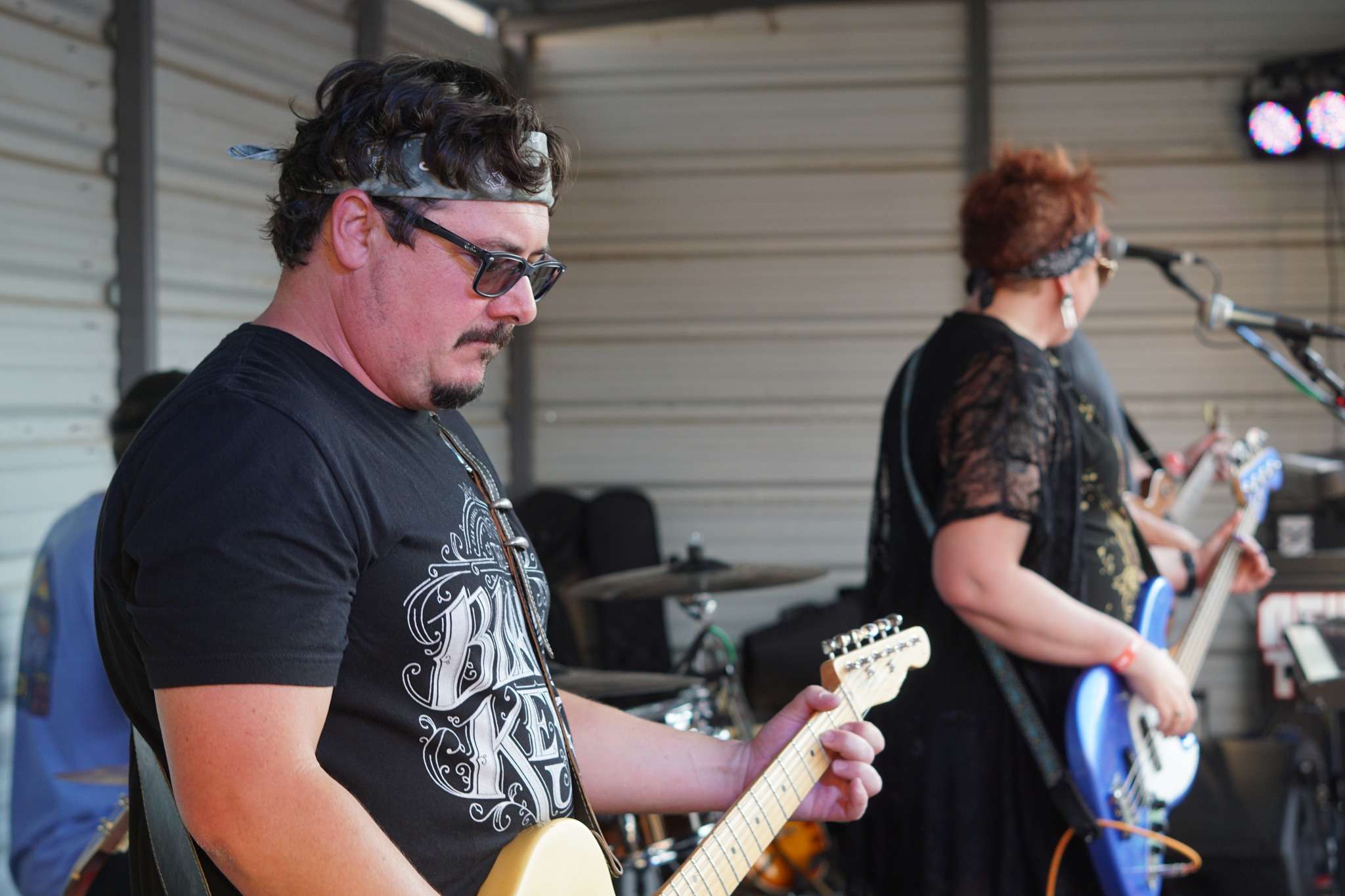 The Greendales performing in Alliance during 2024 Bands on the Bricks . Photo: Kalin Krohe
