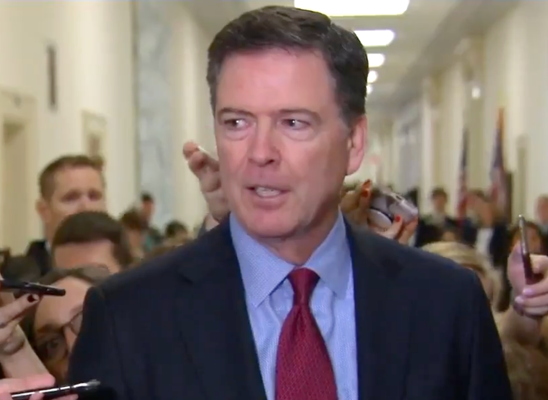 File photo Former FBI Director James Comey