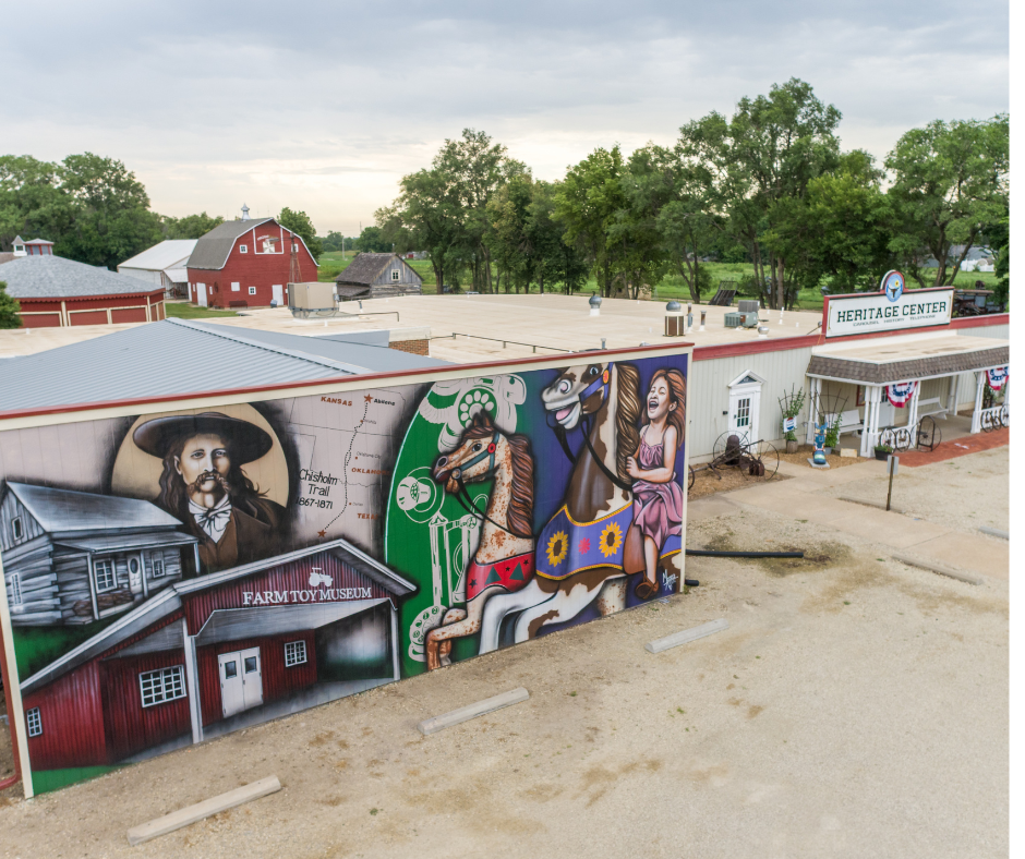 Dickinson County Heritage Center. Courtesy of Abilene Convention &amp; Visitors Bureau