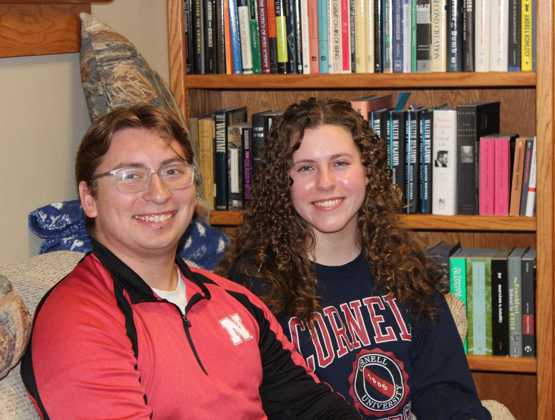 Eric Moon and Hazel Frans completed prestigious NSF research internships over the summer.&nbsp; Courtesy photo