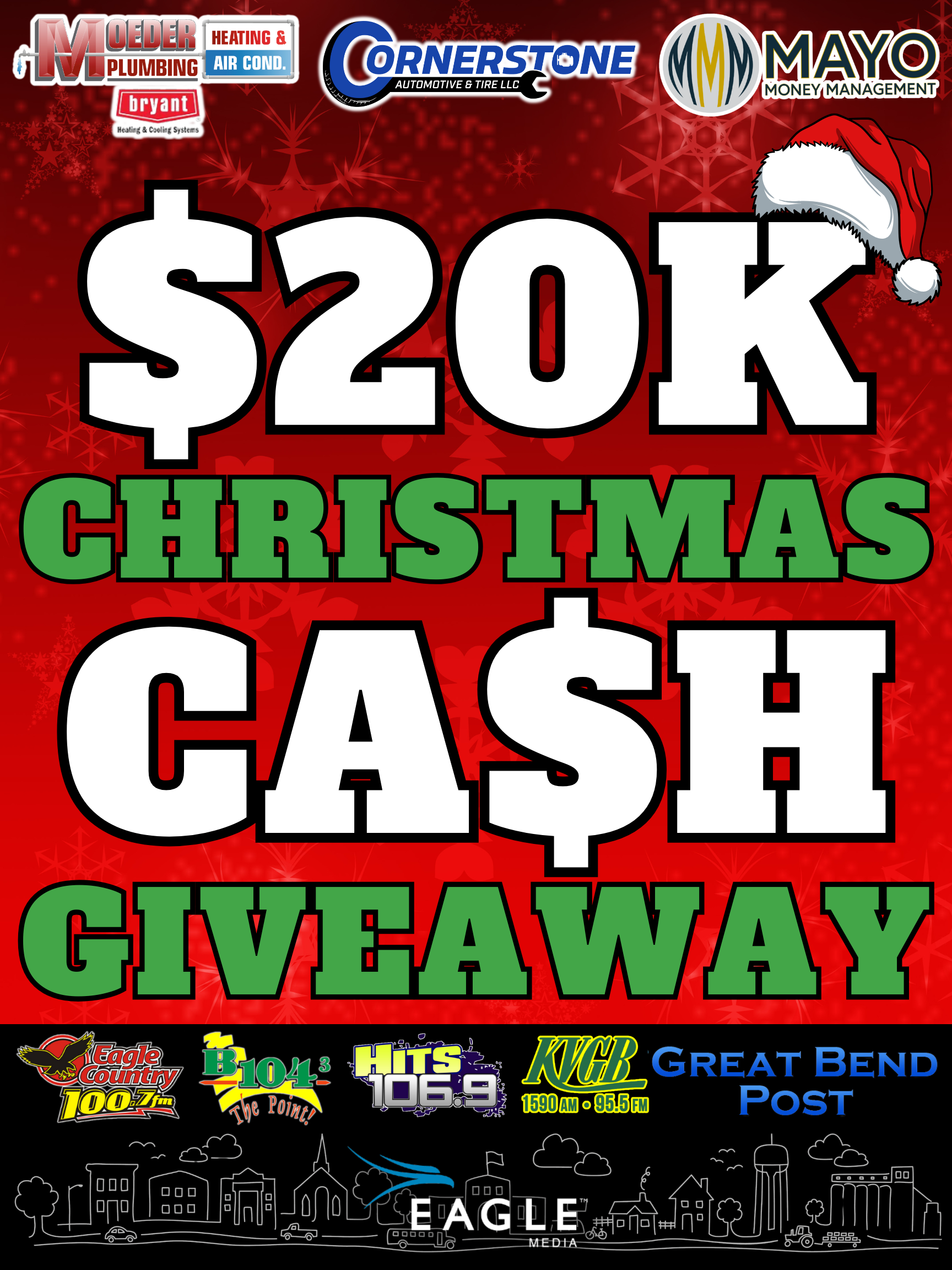 $20K Christmas Cash Giveaway 2025