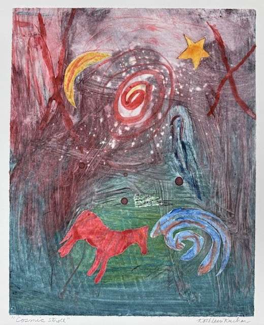 "Cosmic Stroll" by Kathleen Kuchar