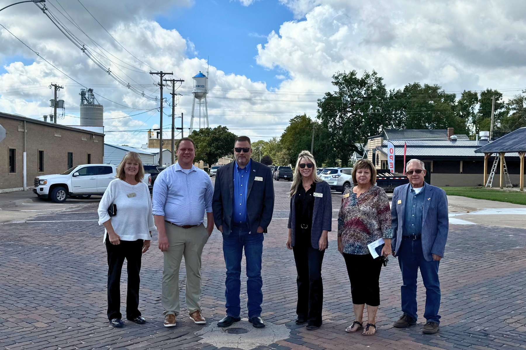 Ellinwood marks Barton Commission's third Travel 389 stop