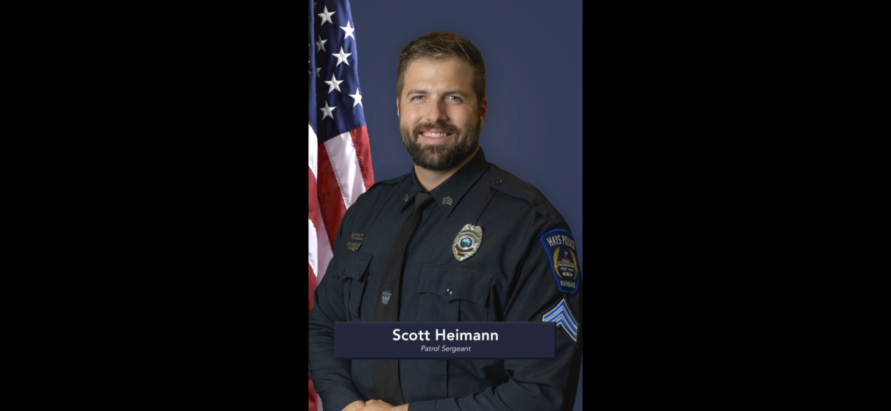 Kansas Highway Patrol announces escort route for fallen Hays police officer