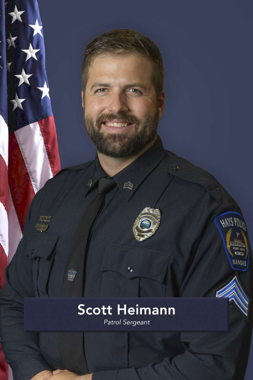 Hays Police Sgt. Scott Heimann