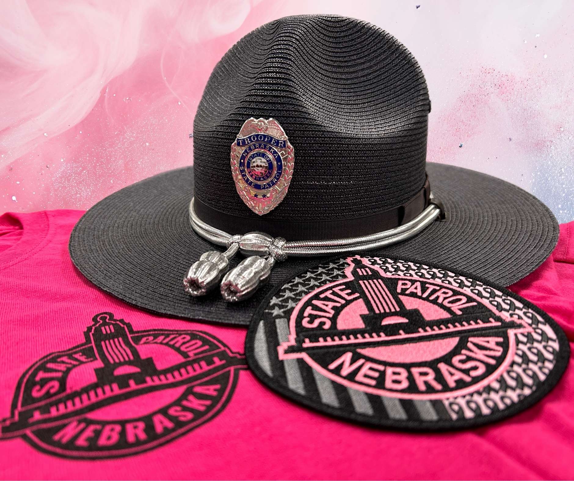 Pink Patch Program (courtesy Nebraska State Patrol)