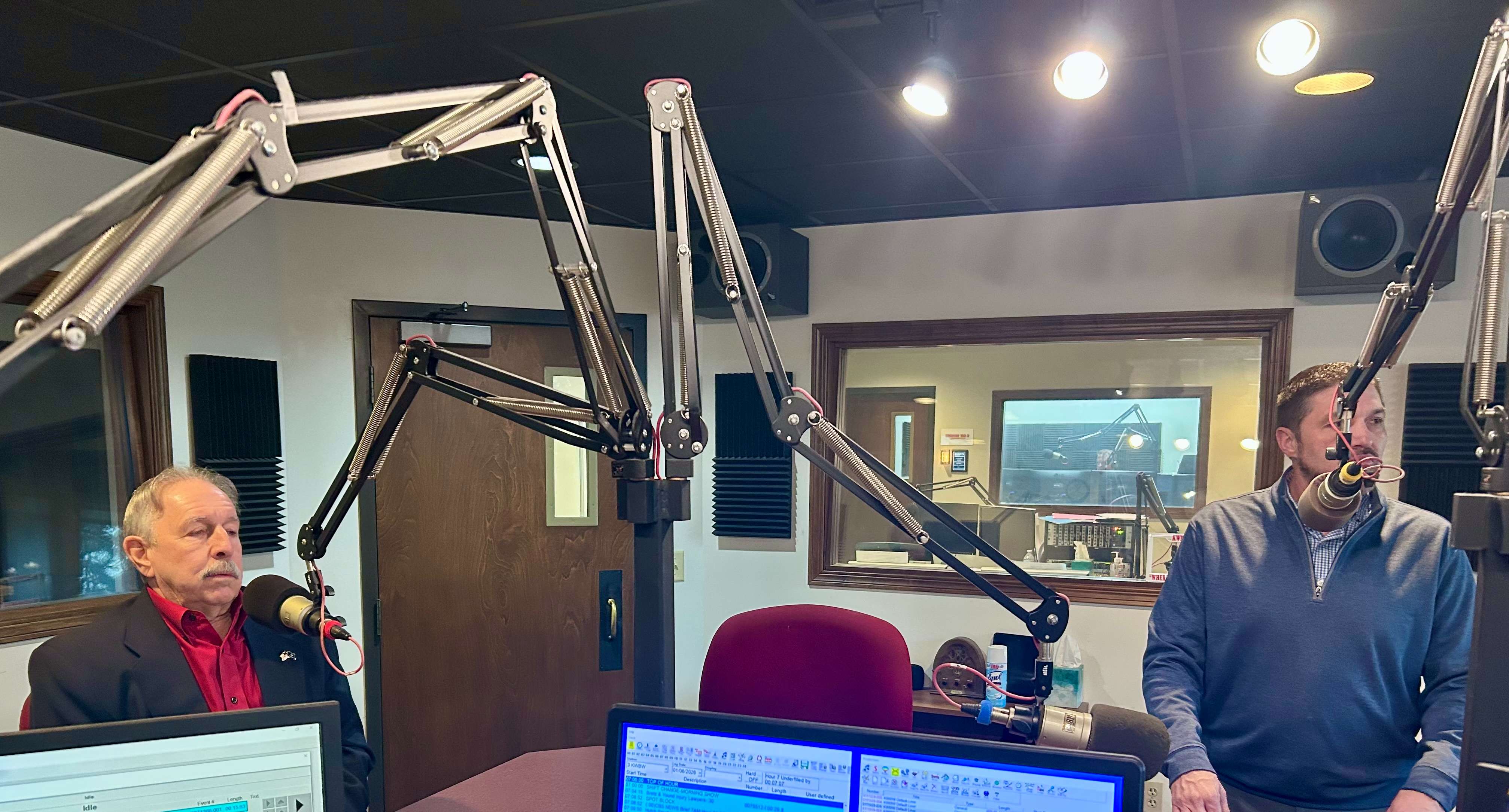 (L to R) Don Brittain, Randy Partington