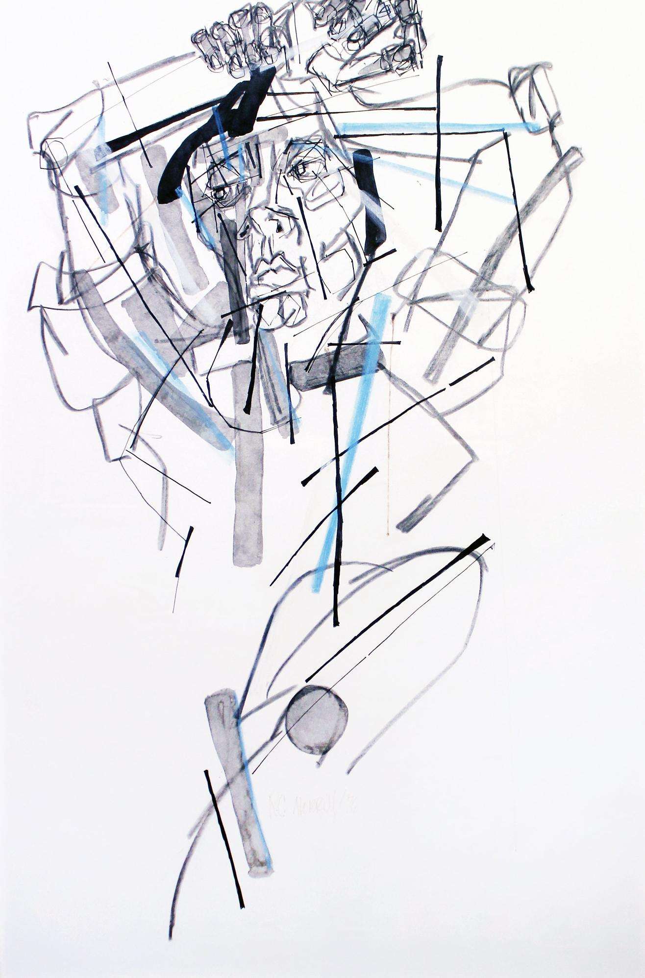 "Abstract Figure," by R.C. Morrill