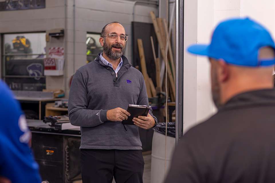 Brian McCornack, a director for K-State's ID3A, said the institute's partnership with Kelly Hills Unmanned Systems allows the university to work with a company that "has the operational resources and connections to on-the-ground partners and is pushing the envelope for autonomous systems." Courtesy photo