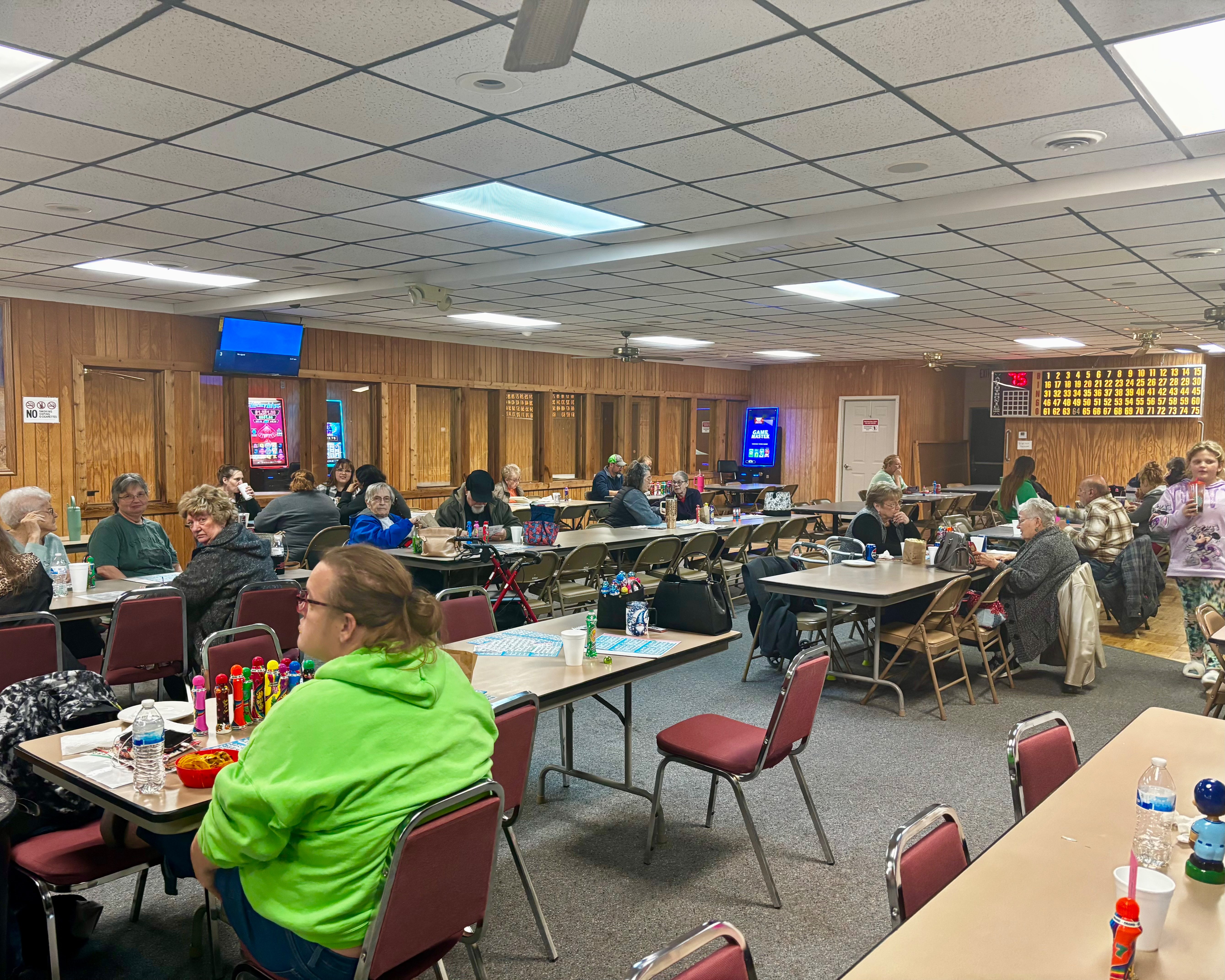 Heritage Eatery &amp; Bingo during one of its sessions at its new location. Photo by Tony Guerrero/Hays Post
