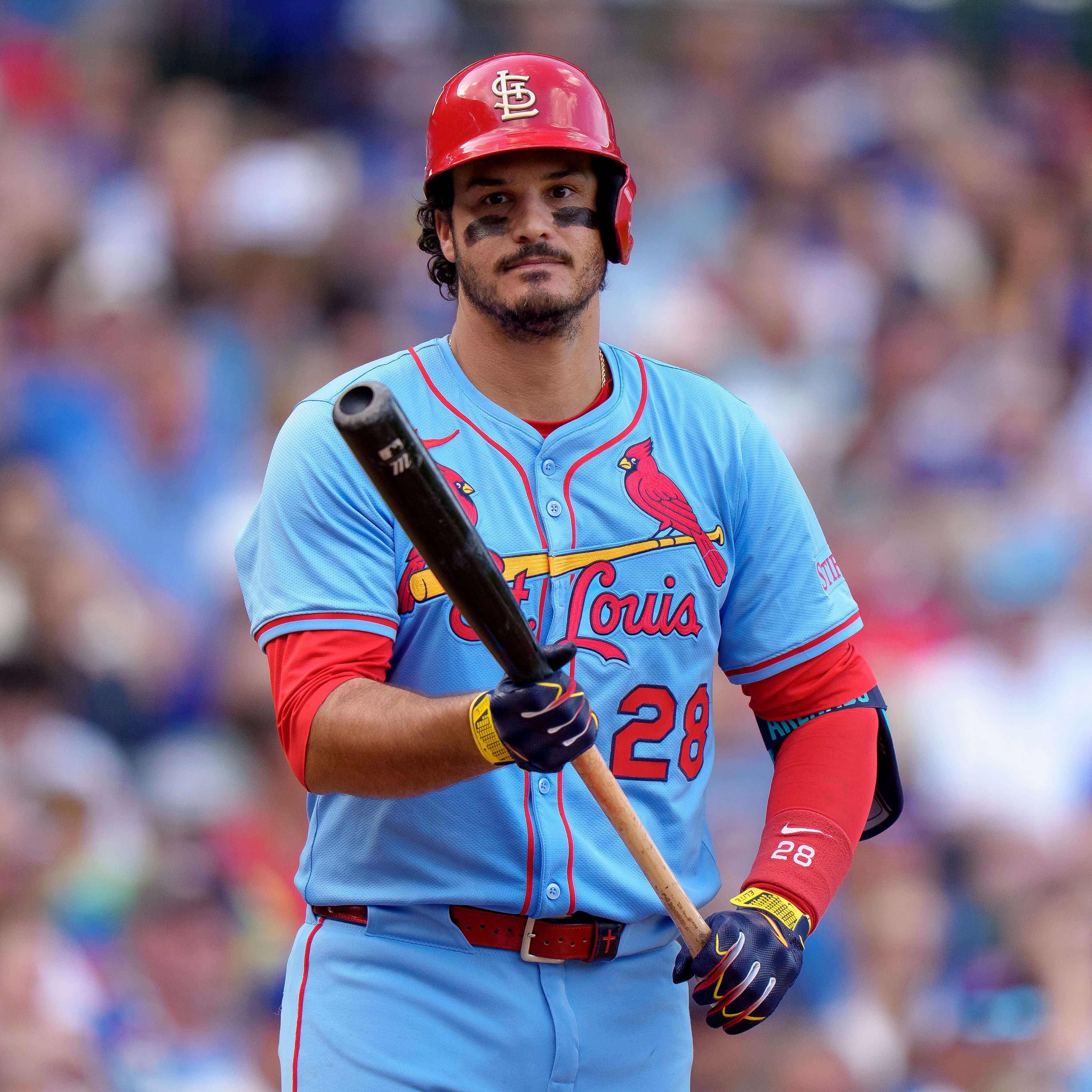 Nolan Arenado has been traded to the Arizona Diamondbacks as the St. Louis Cardinals continue to rebuild their roster and get younger/ Photo courtesy of X