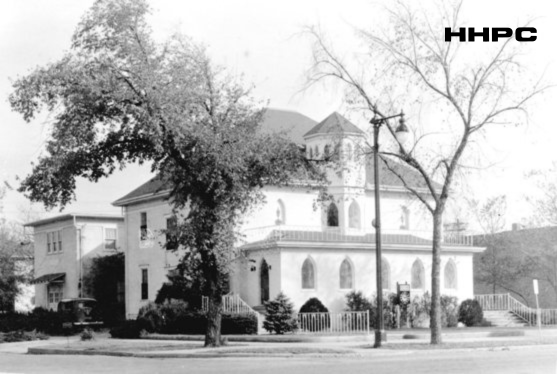 Friesen Funeral Home - Volkland Funeral Home (Oscar Volkland) - 528 N. Main - c. 1940. Courtesy of the Conard-Harmon Collection.
