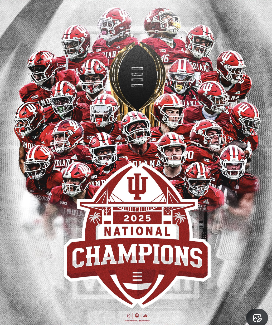 🏈 Indiana completes undefeated season , wins national title , beating Miami in CFP final