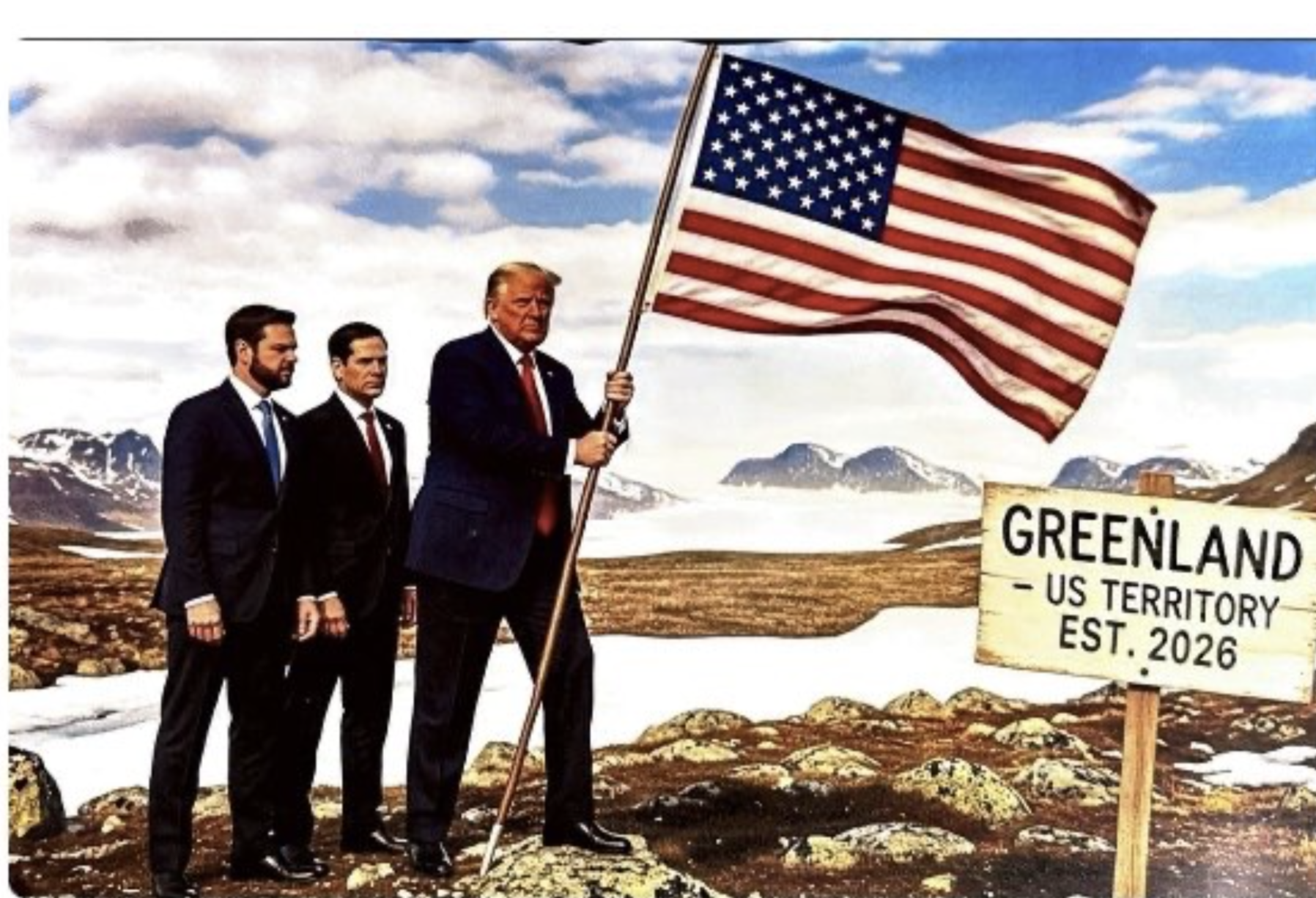 Trump takes on European leaders over Greenland with memes, published text messages