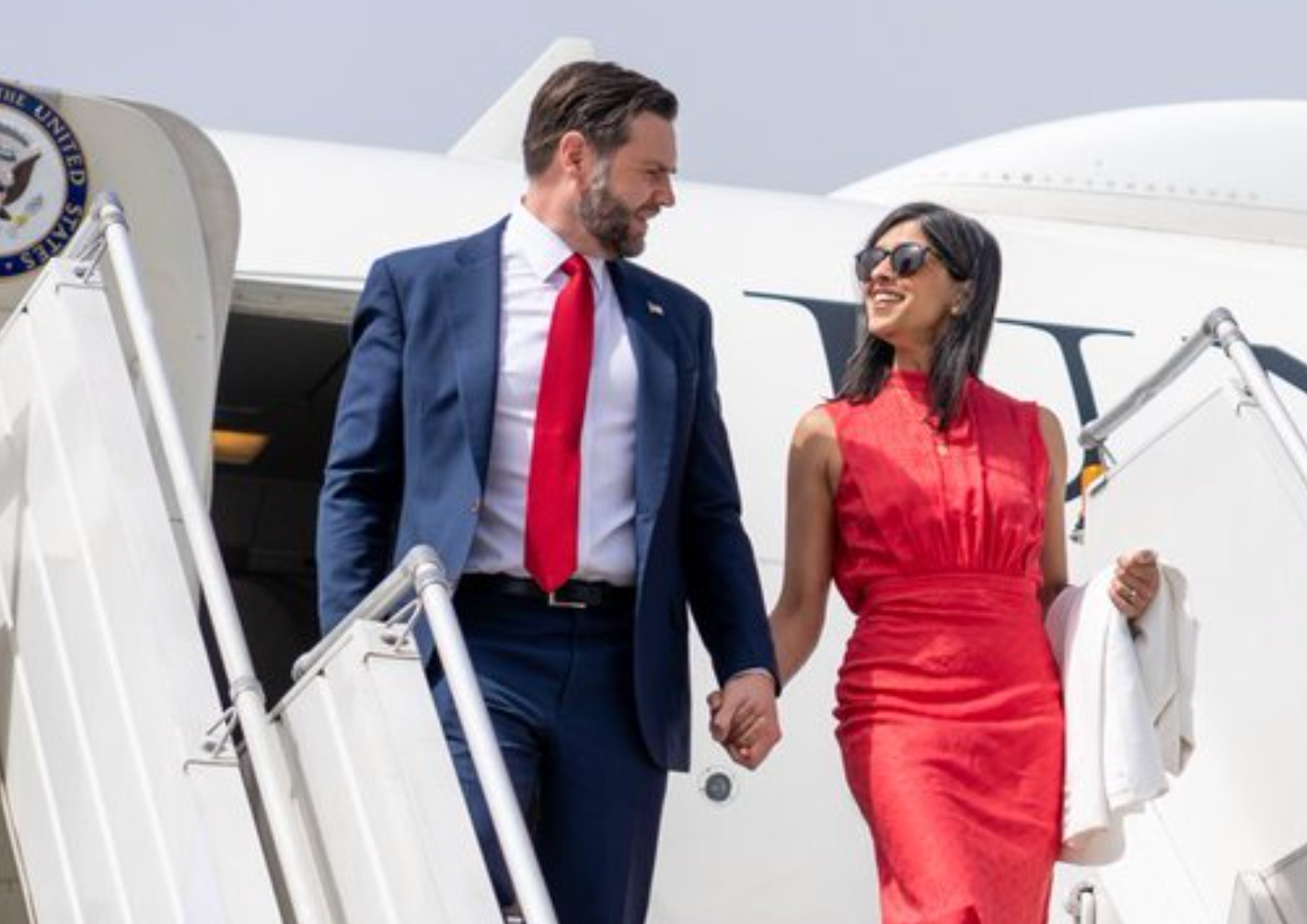 <a href="https://apnews.com/hub/jd-vance">Vice President JD Vance</a>&nbsp;and his wife,&nbsp;<a href="https://apnews.com/article/usha-vance-attorney-jd-vance-wife-vp-63406da4f6739546391ed7797fc1fef2">second lady Usha Vance</a>&nbsp;photo from the Vice President's social media page