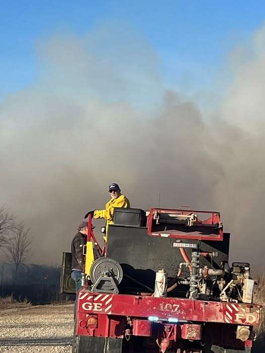 ( Rural Fire Department ) Old Highway fire site