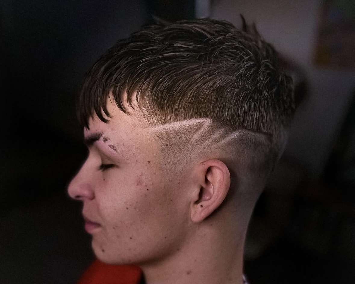 Remy Stull saw an opportunity to set up his own shop in his grandparents’ garage after the COVID-19 pandemic closed barbershops and salons. Courtesy photo/Landon Viegra