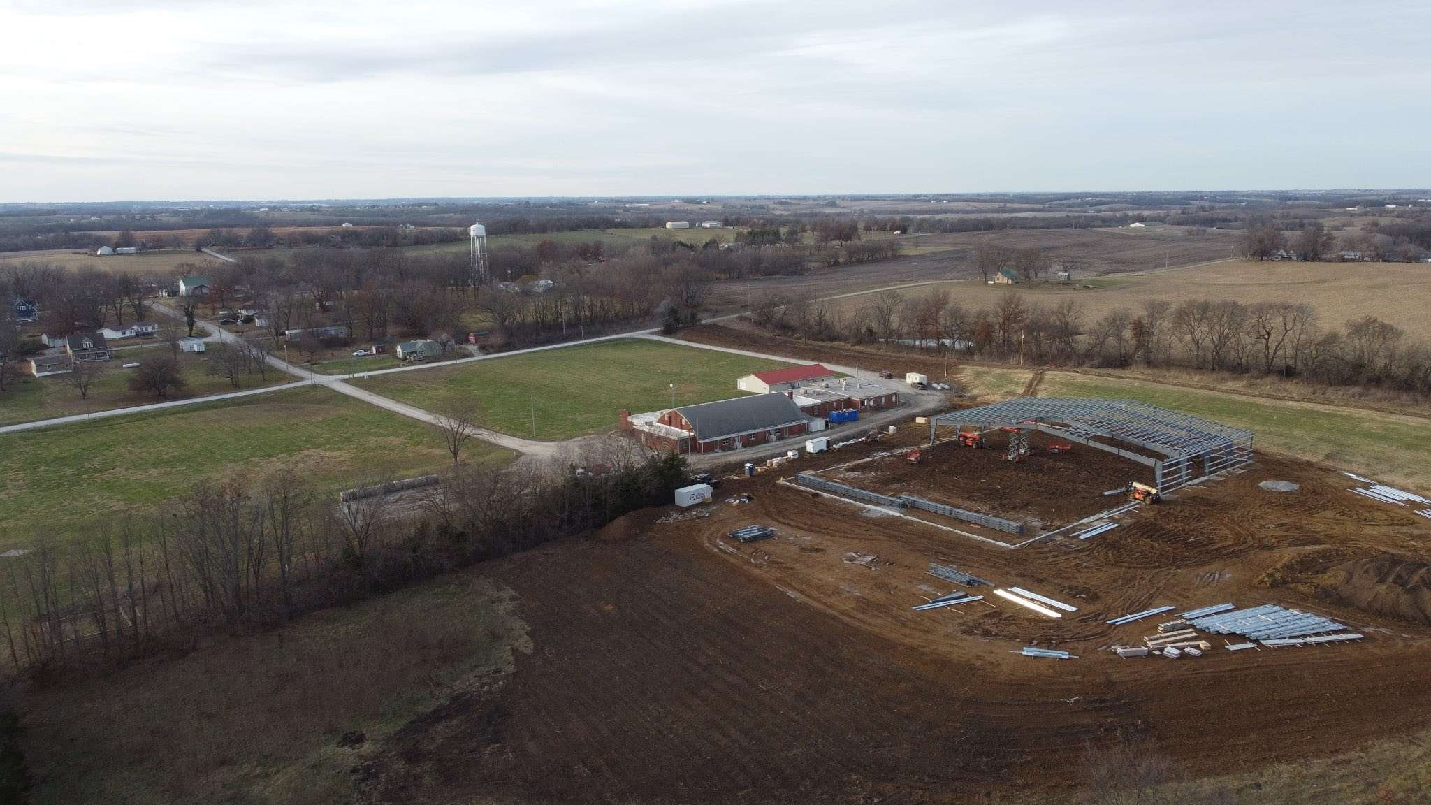 Progress is continuing on the Buchanan County Fairgrounds, but even as work goes, events are happening within the event center at the facility/ Photo courtesy of the Buchanan County Fairgrounds Facebook
