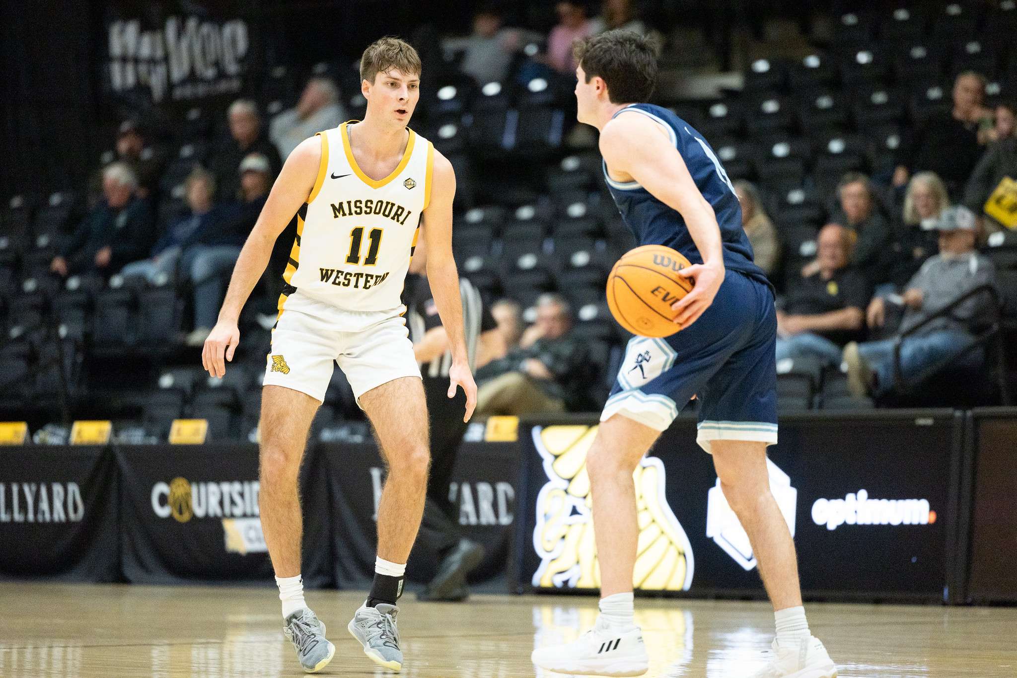 Missouri Western State University and Washburn have agreed to move their matchup up one day with a major winter storm set to hit the area over the weekend.&nbsp; The Griffons and Ichabods will now matchup tomorrow, rather than on Saturday/ Photo courtesy of MoWest Athletics&nbsp;