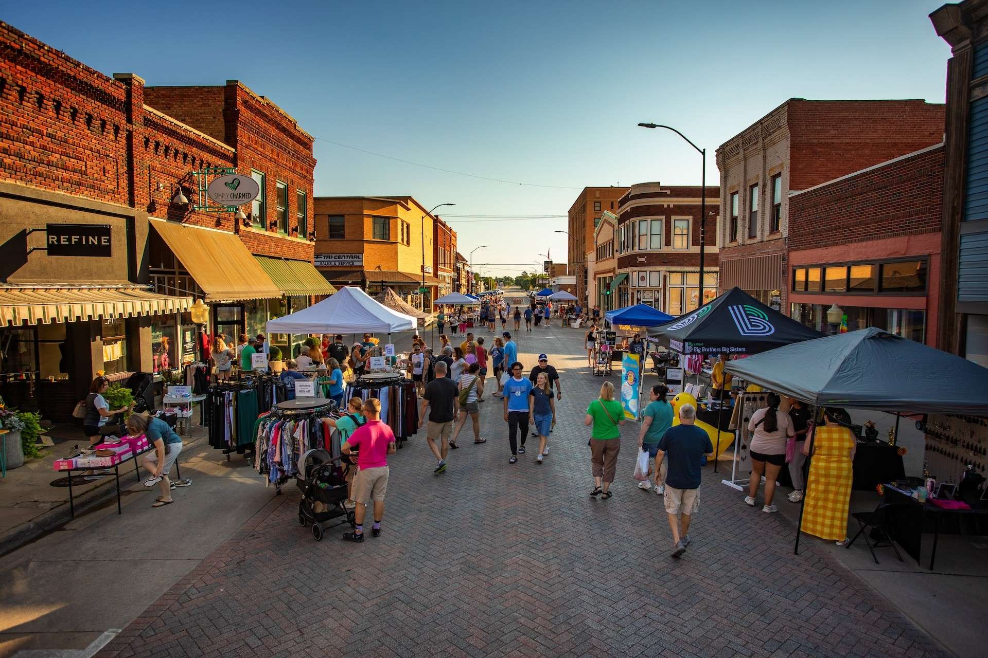 Main Street in downtown Hays. Courtesy photo