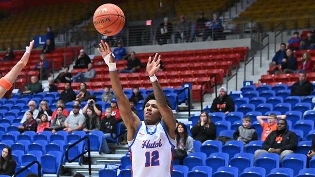 Kordell Williams and the Blue Dragon men's basketball team squares off against Butler at 7:30 p.m. on Monday at the Sports Arena. (Andrew Carpenter/Digital Fox Photography)