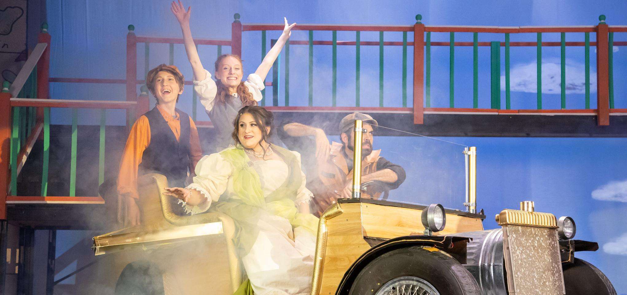 Actors during a previous musical at Barton Community College. (photo from BCC)