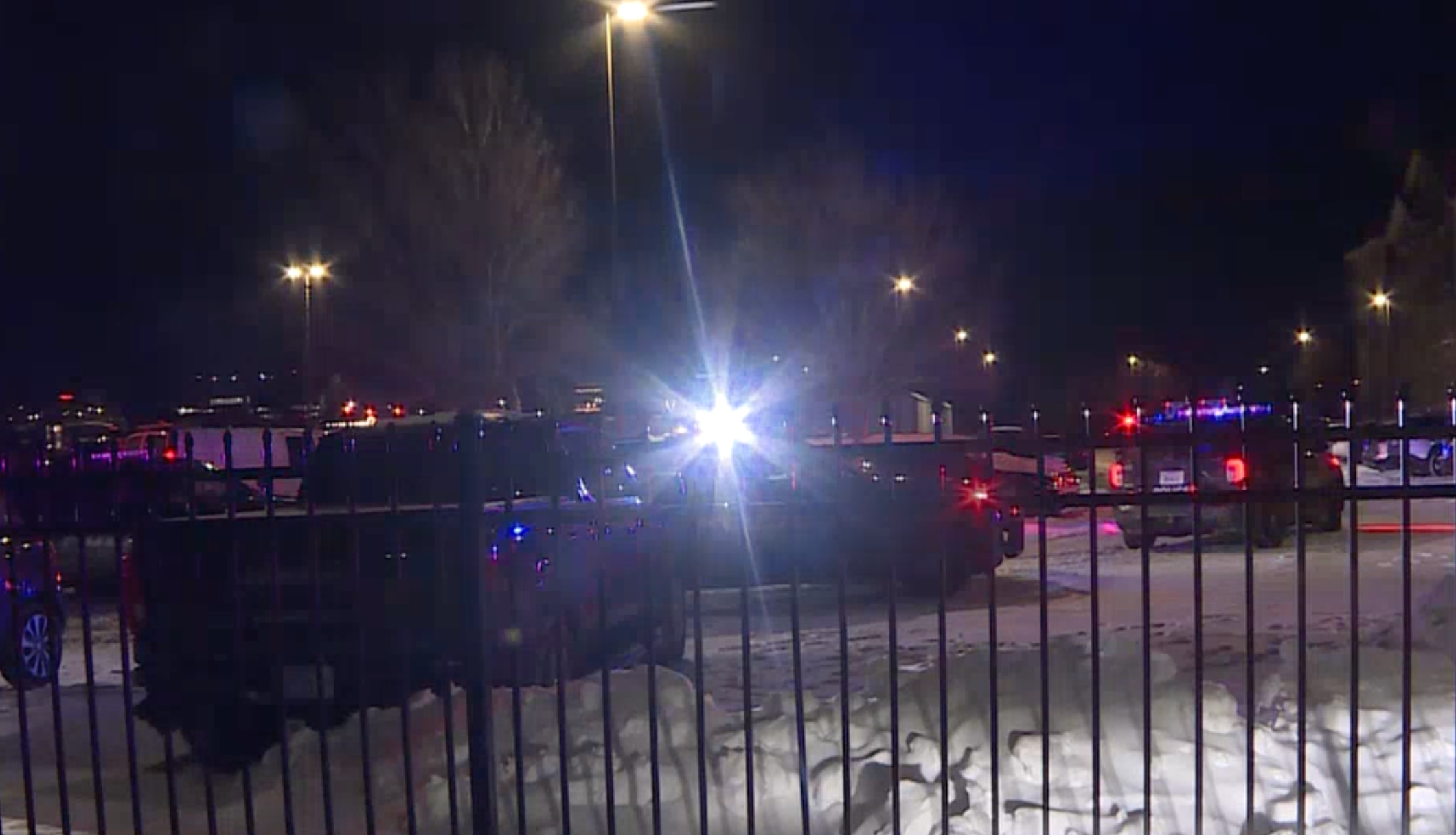 Police at the scene of the investigation -photo courtesy KWCH