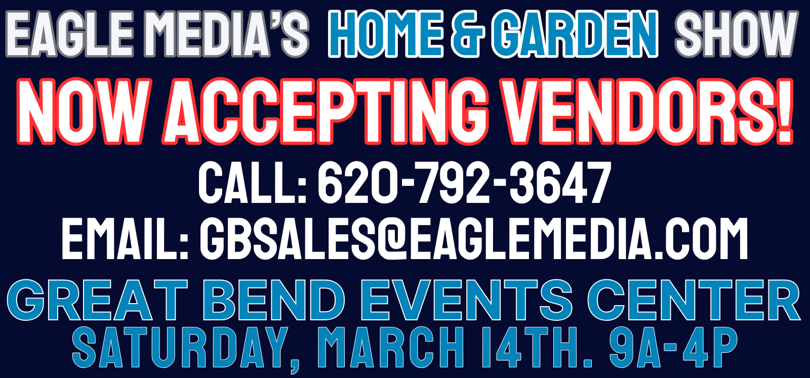 <b>To Reserve your booth space, contact your Eagle Media Rep Today!</b>