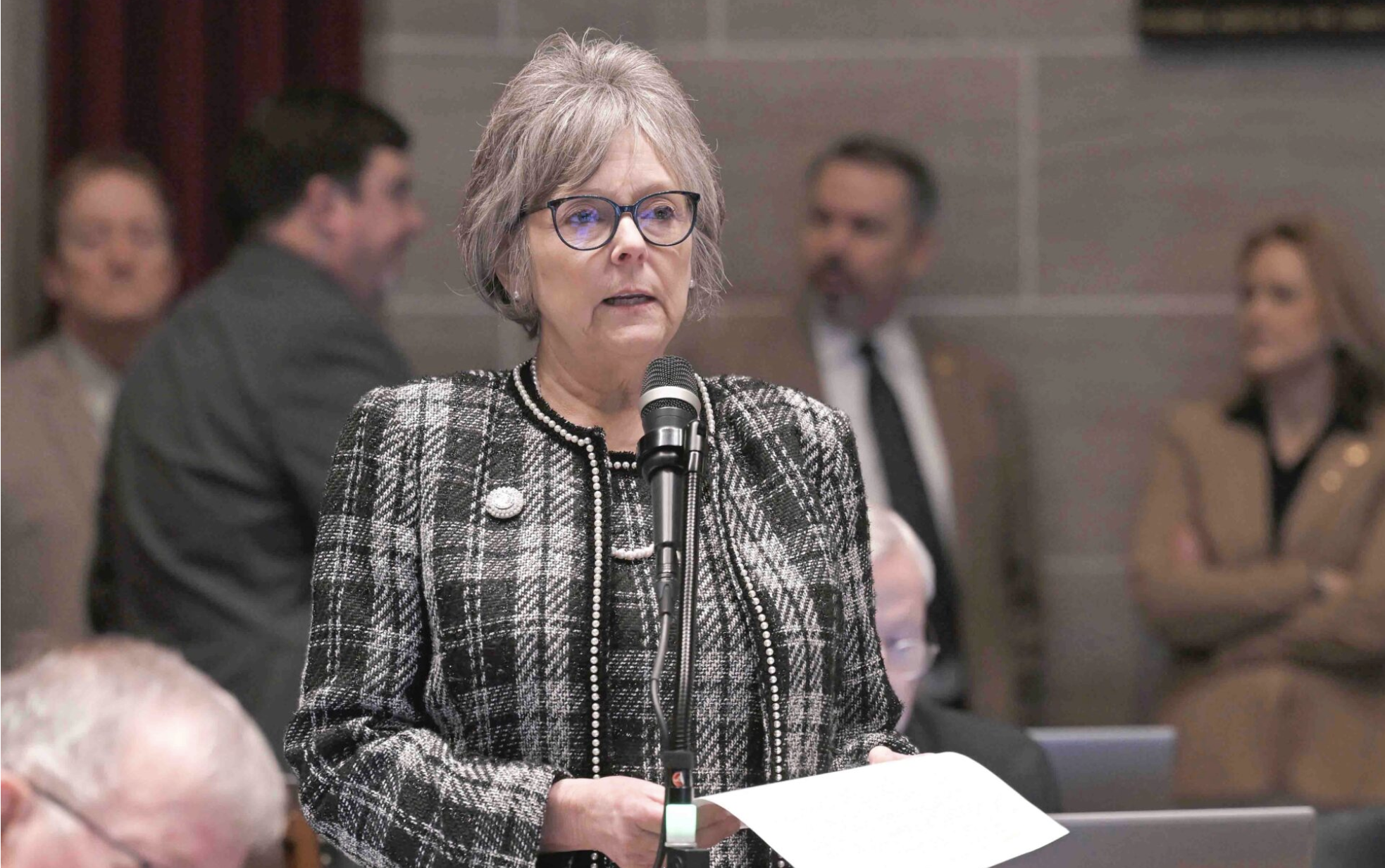 State Rep. Peggy McGaugh, a Carrollton Republican, wants to reinstate Missouri's presidential primary (Tim Bommell/Missouri House Communications).