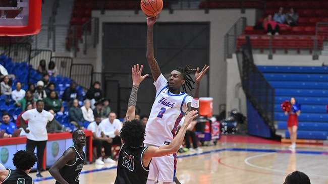 Bobby Cannon and the Blue Dragon men's basketball team meet Independence at 7:30 p.m. Wednesday at the Sports Arena. (Andrew Carpenter/Digital Fox Photography)