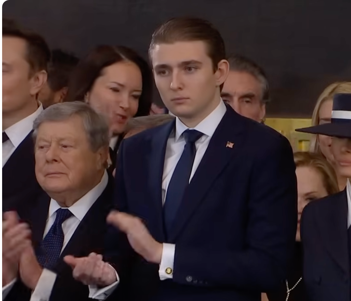 File image Barron Trump image courtesy CSPAN