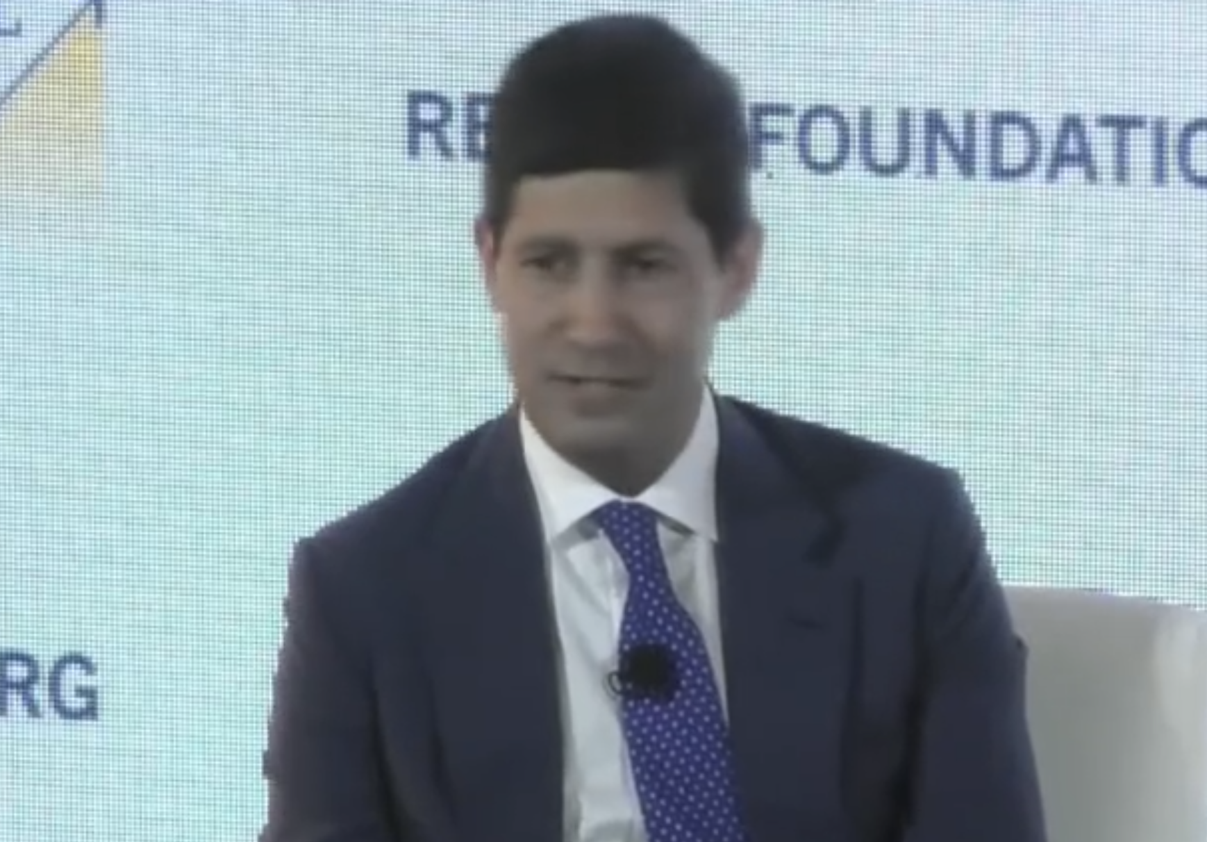 Kevin Warsh during a Reagan Economic Forum discussion in 2025-photo courtesy CSPAN