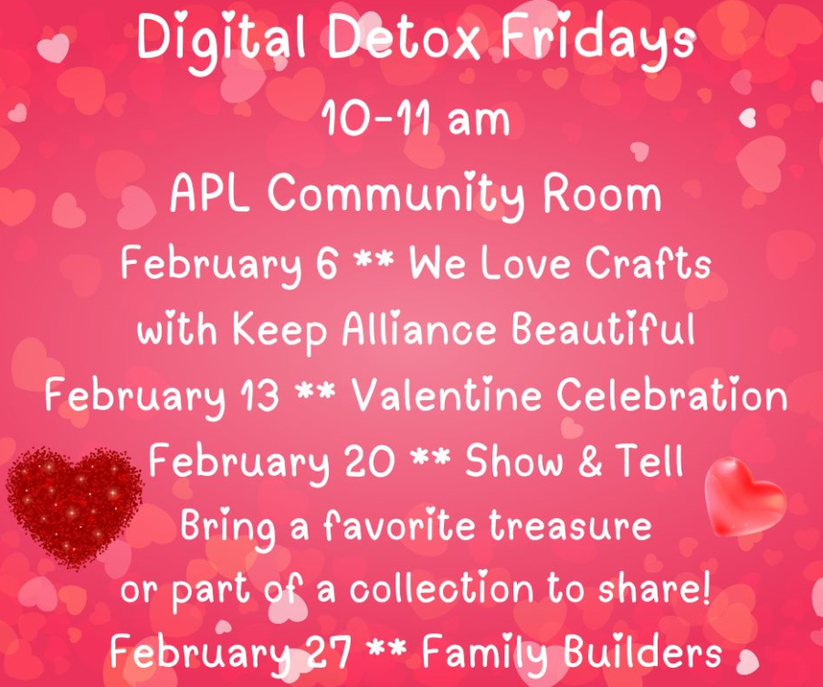 Digital Detox Fridays (February 2026)