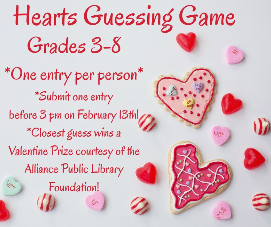 Hearts Guessing Game