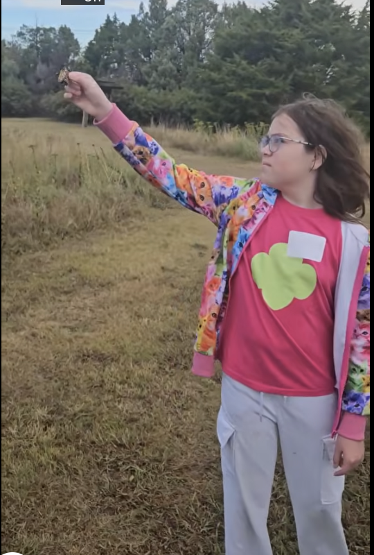 Monarch butterfly release. Courtesy photo