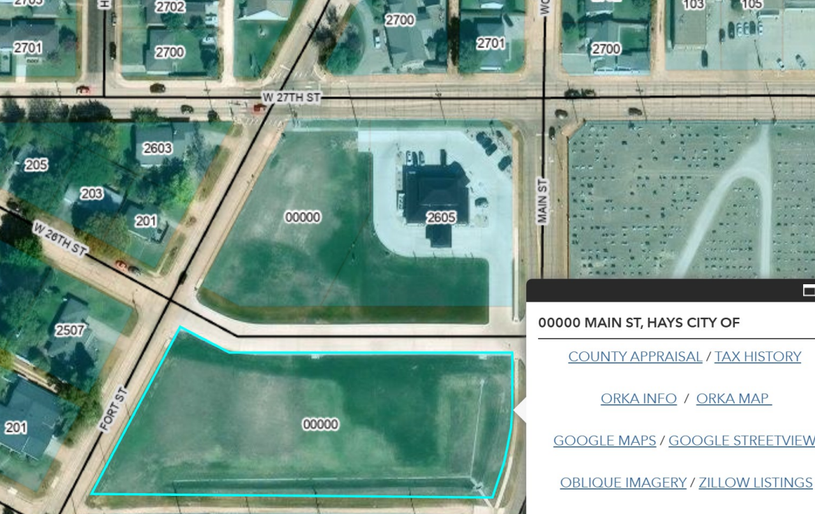 26th and Main is the location of a new proposed low-income multi-unit housing project in Hays by Epworth Village Inc. Courtesy photo