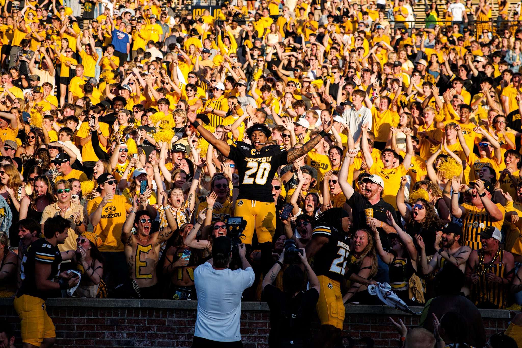 Jamal Roberts rushed for 211 yards and three touchdowns as the No. 25 Missouri Tigers crushed the No. 8 Florida Gators on Homecoming 45-17 in Columbia/ Photo courtesy of Mizzou Football on X
