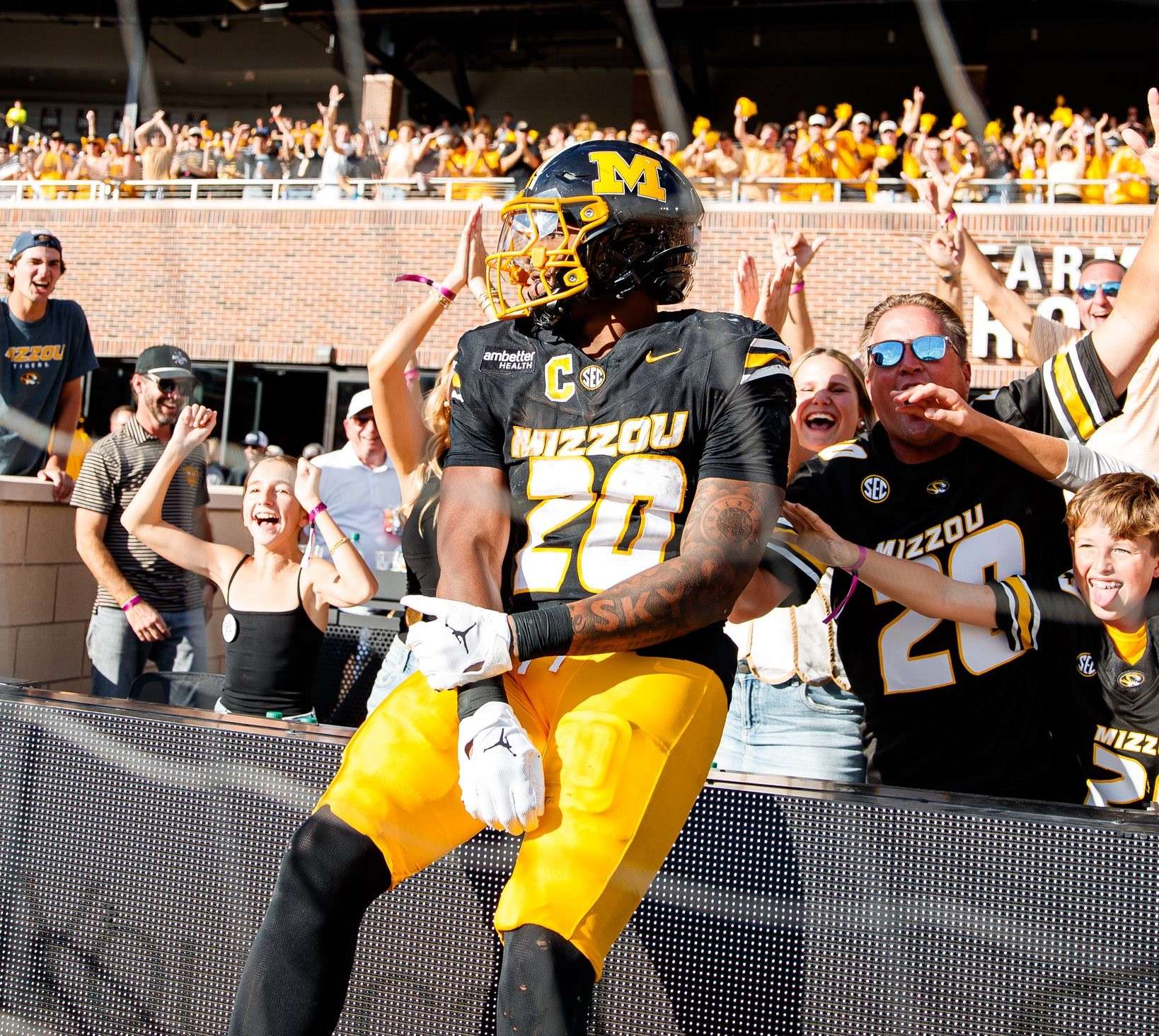 Photo courtesy of Mizzou Football on X