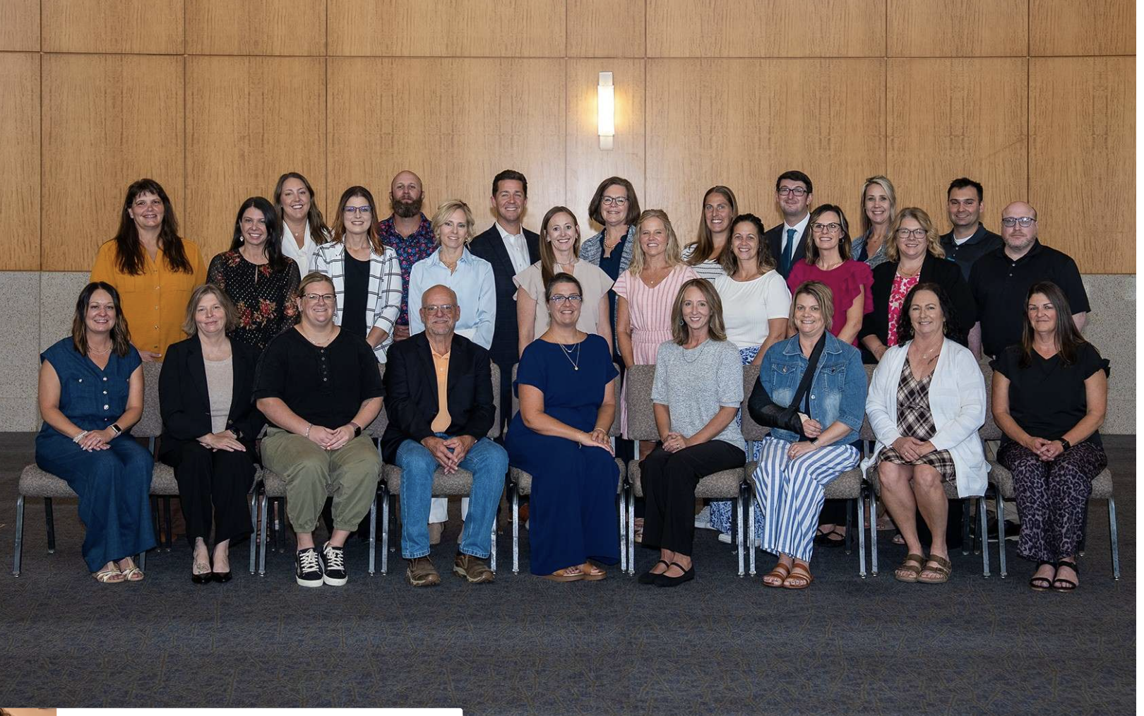 The Kansas Hospital Association Leadership Institute most recent graduates. Photo by Kansas Hospital Association